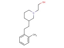 2-{3-[2-(2-methylphenyl)ethyl]-1-piperidinyl}ethanol