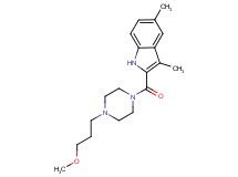 2-{[4-(3-methoxypropyl)-1-piperazinyl]carbonyl}-3,5-dimethyl-1H-indole