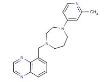 5-{[4-(2-methyl-4-pyridinyl)-1,4-diazepan-1-yl]methyl}quinoxaline