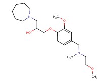 1-(1-azepanyl)-3-(2-methoxy-4-{[(2-methoxyethyl)(methyl)amino]methyl}phenoxy)-2-propanol