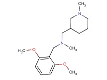 (2,6-dimethoxybenzyl)methyl[(1-methylpiperidin-3-yl)methyl]amine