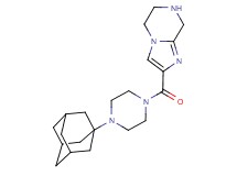 2-{[4-(1-adamantyl)-1-piperazinyl]carbonyl}-5,6,7,8-tetrahydroimidazo[1,2-a]pyrazine