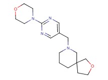 7-[(2-morpholin-4-ylpyrimidin-5-yl)methyl]-2-oxa-7-azaspiro[4.5]decane