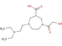 1-[2-(diethylamino)ethyl]-4-glycoloyl-1,4-diazepane-6-carboxylic acid