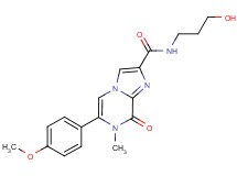 N-(3-hydroxypropyl)-6-(4-methoxyphenyl)-7-methyl-8-oxo-7,8-dihydroimidazo[1,2-a]pyrazine-2-carboxamide