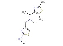 4-{[[1-(2,5-dimethyl-1,3-thiazol-4-yl)ethyl](methyl)amino]methyl}-N-methyl-1,3-thiazol-2-amine