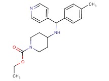 ethyl 4-{[(4-methylphenyl)(pyridin-4-yl)methyl]amino}piperidine-1-carboxylate