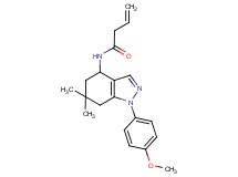 N-[1-(4-methoxyphenyl)-6,6-dimethyl-4,5,6,7-tetrahydro-1H-indazol-4-yl]-3-butenamide
