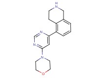 5-(6-morpholin-4-ylpyrimidin-4-yl)-1,2,3,4-tetrahydroisoquinoline