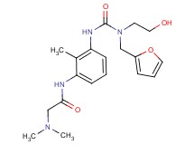 N~1~-[3-({[(2-furylmethyl)(2-hydroxyethyl)amino]carbonyl}amino)-2-methylphenyl]-N~2~,N~2~-dimethylglycinamide