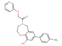 7-(4-methylphenyl)-4-[(pyridin-3-yloxy)acetyl]-2,3,4,5-tetrahydro-1,4-benzoxazepin-9-ol