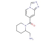 1-[1-([1,2,4]triazolo[4,3-a]pyridin-7-ylcarbonyl)piperidin-2-yl]methanamine