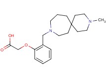 {2-[(3-methyl-3,9-diazaspiro[5.6]dodec-9-yl)methyl]phenoxy}acetic acid