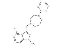4-chloro-1-methyl-3-[(4-pyrimidin-2-yl-1,4-diazepan-1-yl)methyl]-1H-indazole