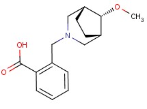 2-{[(8-syn)-8-methoxy-3-azabicyclo[3.2.1]oct-3-yl]methyl}benzoic acid