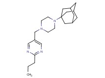 5-{[4-(1-adamantyl)-1-piperazinyl]methyl}-2-propylpyrimidine