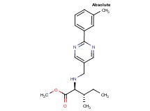 methyl (2S,3S)-3-methyl-2-({[2-(3-methylphenyl)pyrimidin-5-yl]methyl}amino)pentanoate