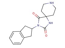 3-(2,3-dihydro-1H-inden-2-yl)-1,3,8-triazaspiro[4.5]decane-2,4-dione