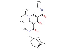 N-(1-adamantylmethyl)-1-sec-butyl-N'-ethyl-N-methyl-4-oxo-1,4-dihydro-3,5-pyridinedicarboxamide