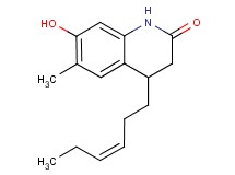 4-[(3Z)-hex-3-en-1-yl]-7-hydroxy-6-methyl-3,4-dihydroquinolin-2(1H)-one