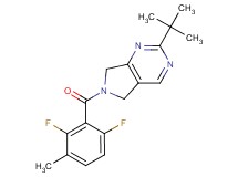 2-tert-butyl-6-(2,6-difluoro-3-methylbenzoyl)-6,7-dihydro-5H-pyrrolo[3,4-d]pyrimidine