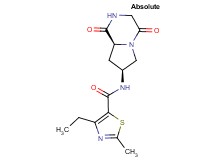 N-[(7S,8aS)-1,4-dioxooctahydropyrrolo[1,2-a]pyrazin-7-yl]-4-ethyl-2-methyl-1,3-thiazole-5-carboxamide