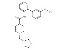 N-(3'-methoxy-2-biphenylyl)-1-(tetrahydro-3-furanylmethyl)-4-piperidinecarboxamide