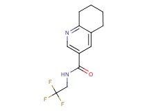 N-(2,2,2-trifluoroethyl)-5,6,7,8-tetrahydroquinoline-3-carboxamide