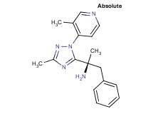 {(1S)-1-methyl-1-[3-methyl-1-(3-methyl-4-pyridinyl)-1H-1,2,4-triazol-5-yl]-2-phenylethyl}amine hydrochloride