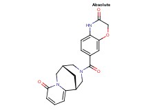(1R,9S)-11-[(3-oxo-3,4-dihydro-2H-1,4-benzoxazin-7-yl)carbonyl]-7,11-diazatricyclo[7.3.1.0~2,7~]trideca-2,4-dien-6-one