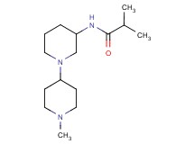 2-methyl-N-(1'-methyl-1,4'-bipiperidin-3-yl)propanamide