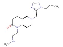 rel-(4aS,8aR)-1-[2-(methylamino)ethyl]-6-[(1-propyl-1H-imidazol-2-yl)methyl]octahydro-1,6-naphthyridin-2(1H)-one dihydrochloride