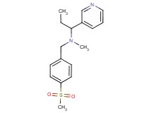 N-methyl-N-[4-(methylsulfonyl)benzyl]-1-pyridin-3-ylpropan-1-amine