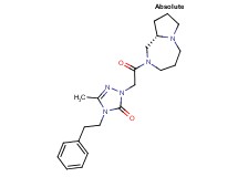 2-{2-[(9aS)-hexahydro-1H-pyrrolo[1,2-a][1,4]diazepin-2(3H)-yl]-2-oxoethyl}-5-methyl-4-(2-phenylethyl)-2,4-dihydro-3H-1,2,4-triazol-3-one