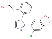 2-{2-[2-(6-chloro-1,3-benzodioxol-5-yl)-1H-imidazol-1-yl]phenyl}ethanol