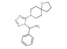 8-[1-(1-phenylethyl)-1H-tetrazol-5-yl]-1-oxa-8-azaspiro[4.5]decane