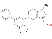[1-methyl-5-(2-phenyl-6,7-dihydro-5H-cyclopenta[d]pyrimidin-4-yl)-4,5,6,7-tetrahydro-1H-pyrazolo[4,3-c]pyridin-3-yl]methanol