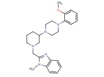 2-({3-[4-(2-methoxyphenyl)-1-piperazinyl]-1-piperidinyl}methyl)-1-methyl-1H-benzimidazole