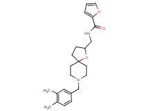 N-{[8-(3,4-dimethylbenzyl)-1-oxa-8-azaspiro[4.5]dec-2-yl]methyl}-2-furamide