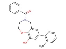 4-benzoyl-7-(2-methylphenyl)-2,3,4,5-tetrahydro-1,4-benzoxazepin-9-ol