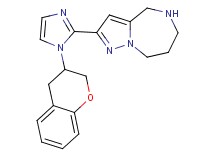 2-[1-(3,4-dihydro-2H-chromen-3-yl)-1H-imidazol-2-yl]-5,6,7,8-tetrahydro-4H-pyrazolo[1,5-a][1,4]diazepine dihydrochloride