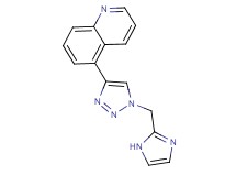 5-[1-(1H-imidazol-2-ylmethyl)-1H-1,2,3-triazol-4-yl]quinoline
