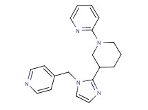 2-{3-[1-(pyridin-4-ylmethyl)-1H-imidazol-2-yl]piperidin-1-yl}pyridine