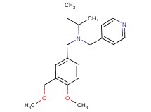 N-[4-methoxy-3-(methoxymethyl)benzyl]-N-(pyridin-4-ylmethyl)butan-2-amine