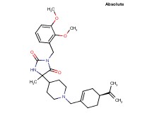 3-(2,3-dimethoxybenzyl)-5-(1-{[(4S)-4-isopropenyl-1-cyclohexen-1-yl]methyl}-4-piperidinyl)-5-methyl-2,4-imidazolidinedione