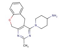 1-(2-methyl-5,11-dihydro[1]benzoxepino[3,4-d]pyrimidin-4-yl)piperidin-4-amine