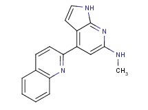 N-methyl-4-quinolin-2-yl-1H-pyrrolo[2,3-b]pyridin-6-amine