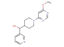 [1-(6-methoxypyrimidin-4-yl)piperidin-4-yl](pyridin-3-yl)methanol