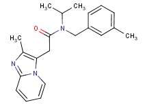 N-isopropyl-N-(3-methylbenzyl)-2-(2-methylimidazo[1,2-a]pyridin-3-yl)acetamide