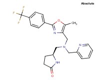 (5S)-5-{[({5-methyl-2-[4-(trifluoromethyl)phenyl]-1,3-oxazol-4-yl}methyl)(2-pyridinylmethyl)amino]methyl}-2-pyrrolidinone